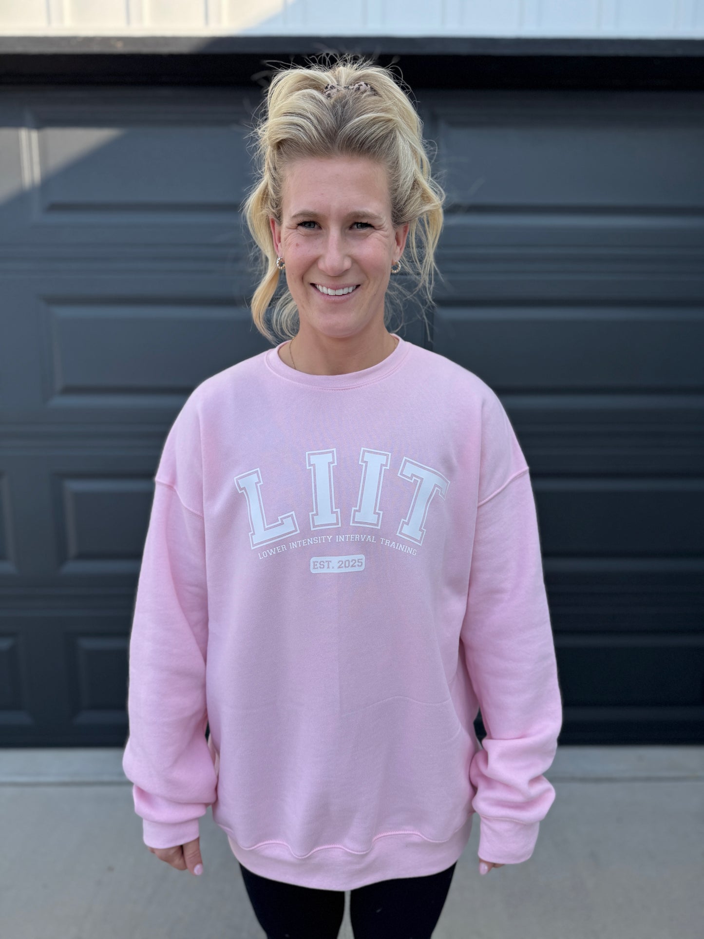 Pink LIIT Crewneck Sweatshirt