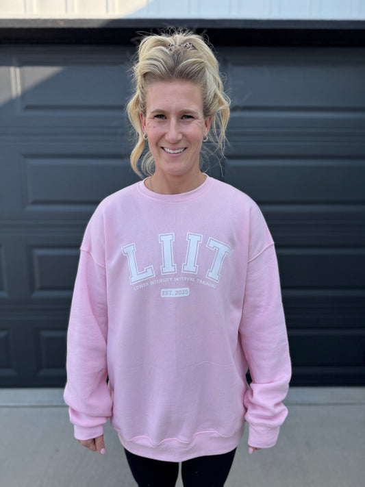 Pink LIIT Crewneck Sweatshirt